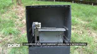 V Havířově řeší, jak zabránit vandalům v ničení parku