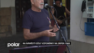 Na náměstí ožily vzpomínky na srpen 1968