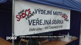 Dobré srdce Krnova tentokrát bilo pro Tomáše