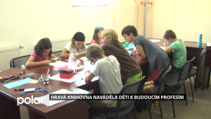 Hravá knihovna naváděla děti k budoucím profesím