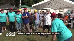 Karvinské netradiční sportovní hry seniorů