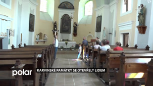 Karvinské památky se otevřely lidem