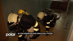 V karvinském stacionáři Galaxie simulovali požár