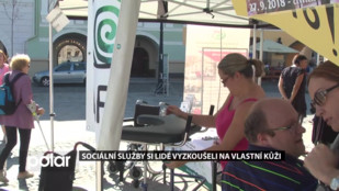 Sociální služby si lidé vyzkoušeli na vlastní kůži