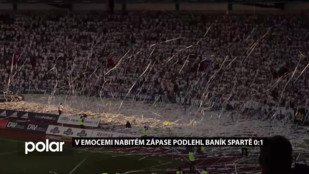 V emocemi nabitém zápase podlehl Baník Spartě 0:1