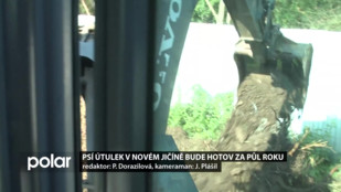 Psí útulek v Novém Jičíně bude hotov za půl roku