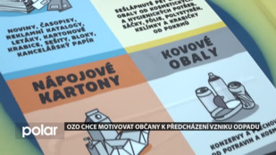 OZO chce motivovat občany k předcházení vzniku odpadu