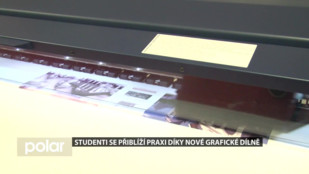 Studenti se přiblíží praxi díky nové grafické dílně