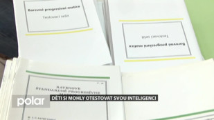 Děti si mohly nechat otestovat svou inteligenci