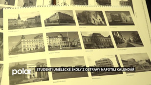 Studenti umělecké školy z Ostravy nafotili kalendář