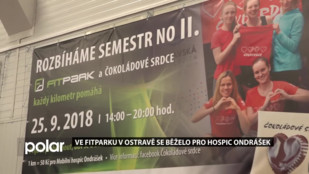 Ve Fitparku v  Ostravě se běželo pro Ondrášek