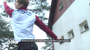 Bohdan Bílek je mistrem Evropy v discgolfu