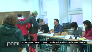 Volby jsou pro studenty veřejné správy zajímavou praxí