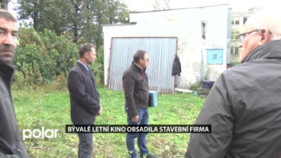 Bývalé letní kino obsadila stavební firma