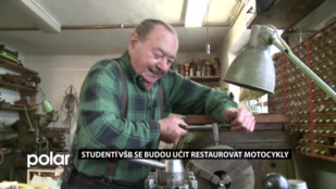 Studenti VŠB se budou učit restaurovat motocykly