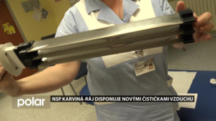 NsP Karviná-Ráj disponuje novými čističkami vzduchu