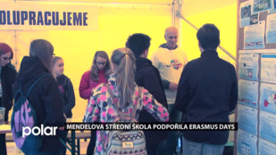 Mendelova střední škola podpořila Erasmus Days