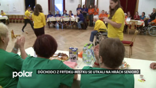 Důchodci z Frýdku-Místku se utkali na Hrách seniorů