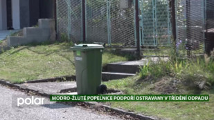 EKO MAGAZÍN: Modro-žluté popelnice podpoří Ostravany v třídění odpadu