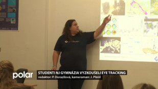 Studenti NJ gymnázia vyzkoušeli Eye Tracking