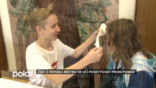 Žáci z Frýdku-Místku se učí poskytovat první pomoc