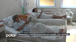 Nemocnice v Havířově musí uzavřít část interny