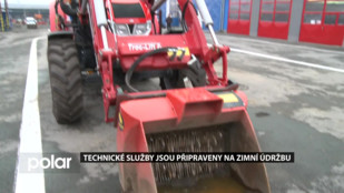 Technické služby F-M jsou připraveny na zimní údržbu