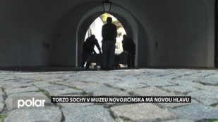 Torzo sochy v Muzeu Novojičínska má novou hlavu