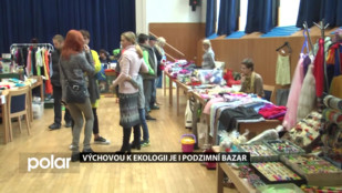 Výchovou k ekologii je i Podzimní bazar