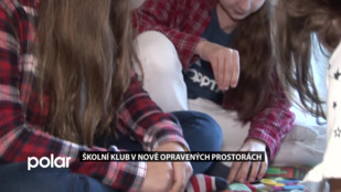 Školní klub v nově opravených prostorách