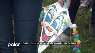 Drakiádu si ve Stonavě všichni užili i bez větru