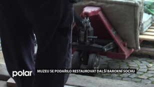 Muzeu se podařilo restaurovat další barokní sochu