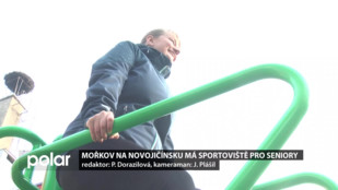 Mořkov na Novojičínsku má sportoviště pro seniory