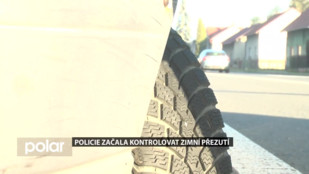 Policie začala kontrolovat zimní přezutí