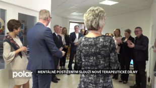 Mentálně postiženým slouží nové terapeutické dílny