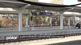 Vlakové nádraží v Karviné mění svou podobu