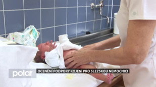 Ocenění podpory kojení pro Slezskou nemocnici