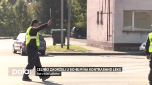 Celníci zadrželi u Bohumína kontraband  léků