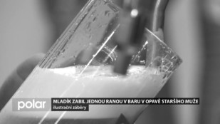 Mladík zabil jednou ranou v baru v Opavě staršího muže