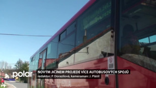 Novým Jičínem projede více autobusových spojů