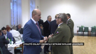 Stoleté oslavy ukončilo setkání svolané legionáři