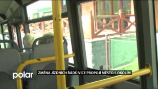 Změna jízdních řádů více propojí město s okolím