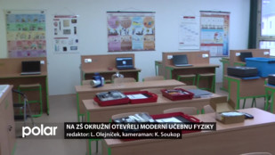 Na ZŠ Okružní otevřeli moderní učebnu fyziky