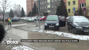 Vodoměry před mrazem musí chránit majitelé domů