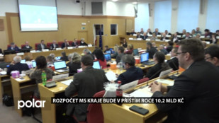 Rozpočet MS kraje bude v příštím roce 10, 2 miliardy Kč