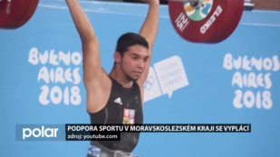 Podpora sportu v Moravskoslezském kraji se vyplácí