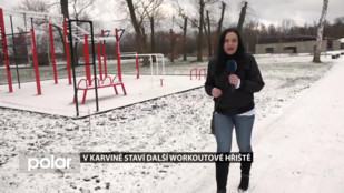 V Karviné staví další workoutové hřiště