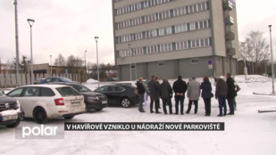 V Havířově vzniklo u nádraží nové parkoviště