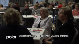 Vánoční setkání SPCCH obohatily ukázky z operetek