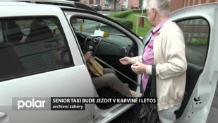 Senior taxi bude jezdit v Karviné i letos